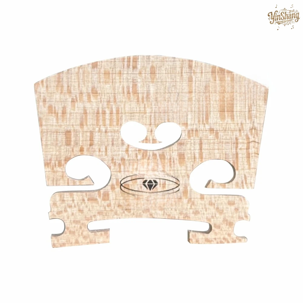 

20 Pcs 4/4 Full Size Violin Bridges Maple Wood Replacement Accessories for Violins