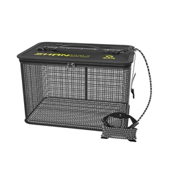 YUZHIYUAN Floating Fishing Basket Foldable Fishing Holder Fish Catcher Casting Fish Net Collapsible Fishing Protection Live Fish
