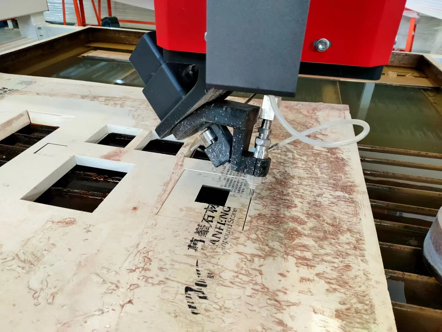 Machine de découpe d'eau en pierre à haute pression, Machine de découpe à Jet d'eau