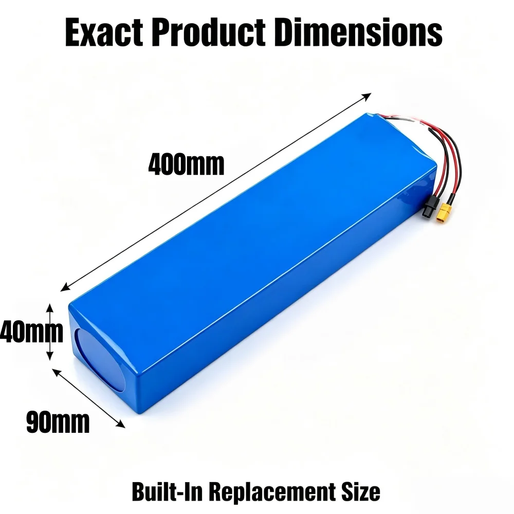 48V 13S4P 8Ah-20Ah Li-ion Battery w/ BMS – Compatible with Cool M4/M4Pro/MaxSpeed Series E-Scooter/Ebike