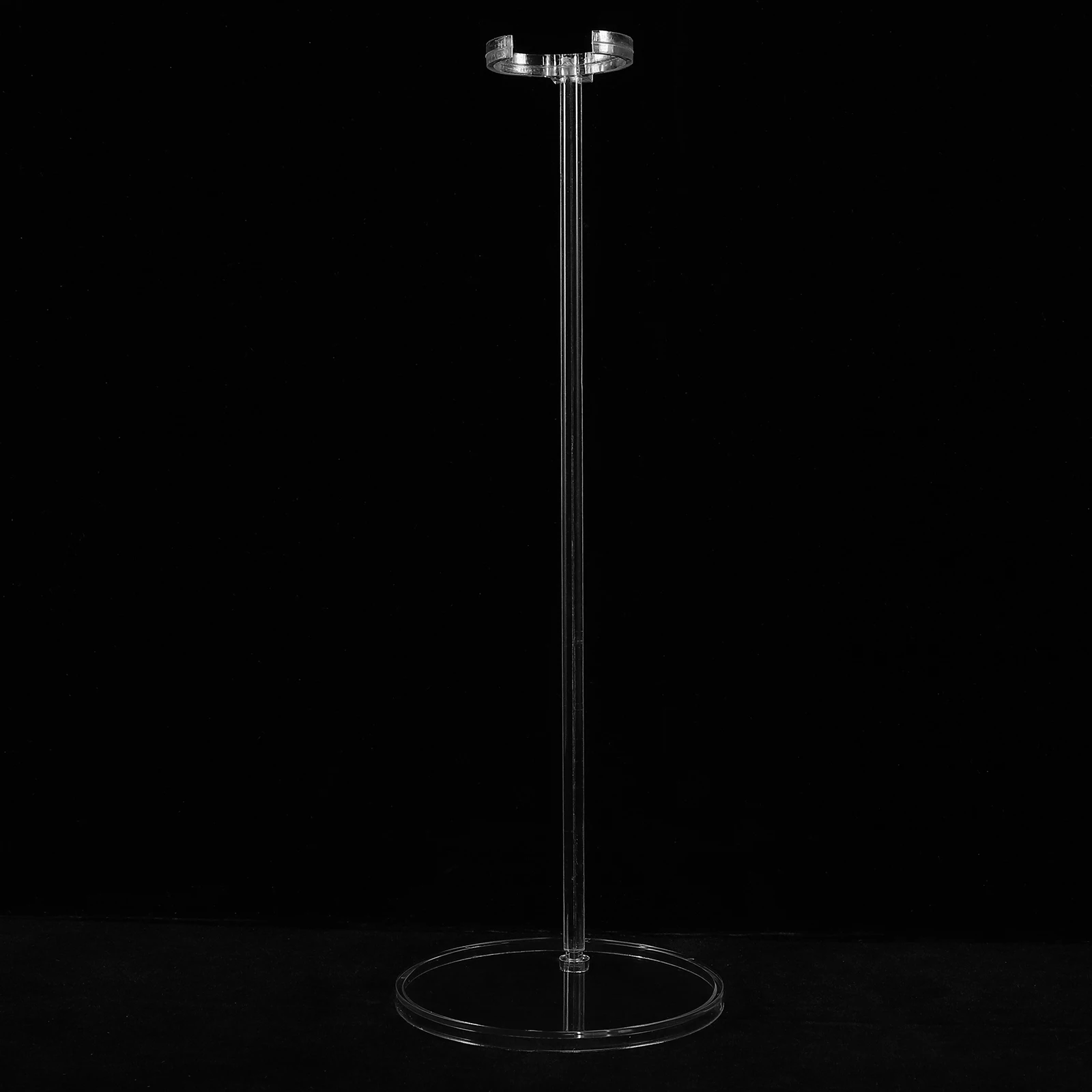 

Transparent Glass Stand For Clear Display Holder Sturdy Figure Display Stand For Home Decor Collection Showcase