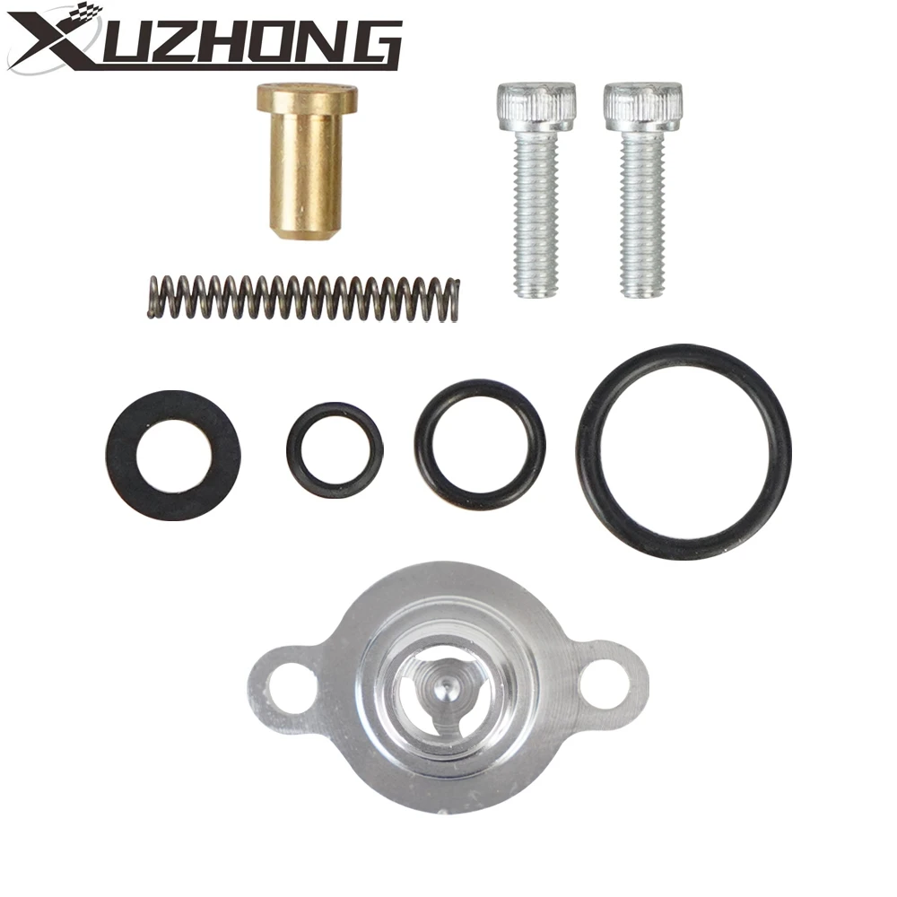 ‎F81Z-9C065-AA F81Z-9H323-BB Fuel Relief Pressure Regulator Valve Cap Spring Seal Kit For 99-03 Ford 7.3L Powerstroke Diesel