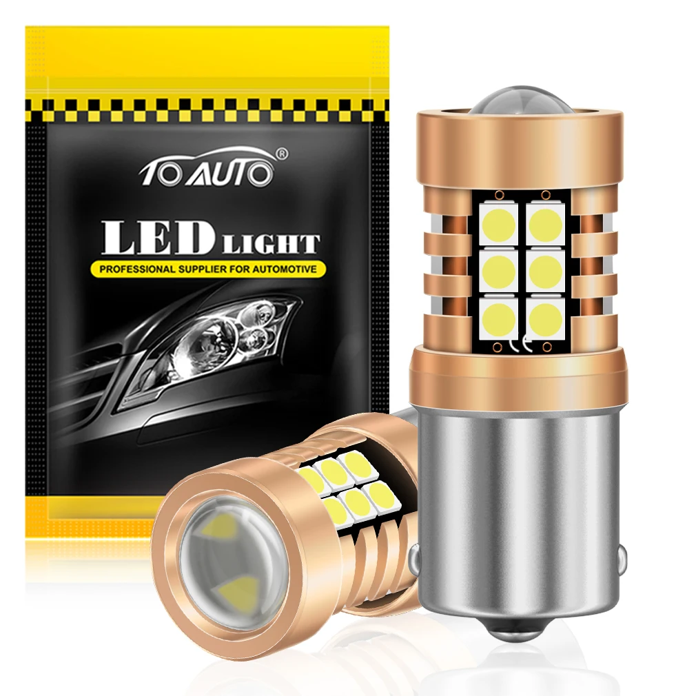 

2 шт. 1156 BA15S BAU15S P21W Светодиодный светильник T20 7443 W21/5W T25 3157 P27/7W 1157 BAY15D BA15D P21 5W Автомобильная лампа указателя поворота DRL 12 В