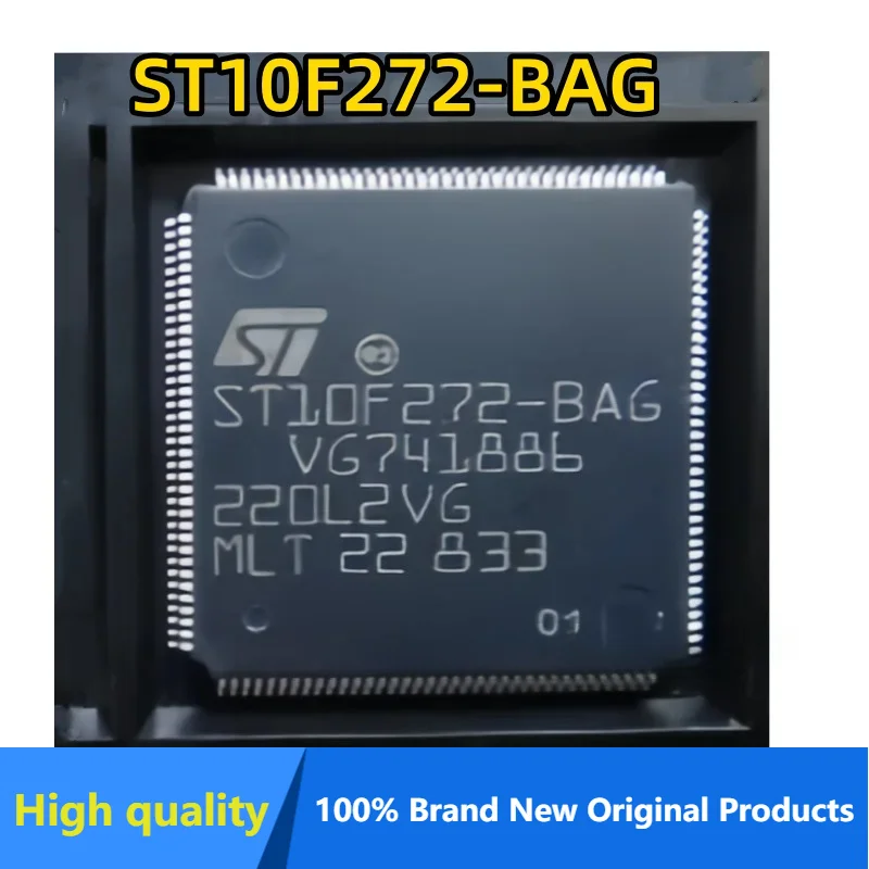 

1/10PCS New Original ST10F272-BAG ST10F272 QFP144 for Audi A6L and Q7BOSE amplifier stock, genuine products, fast shipping.