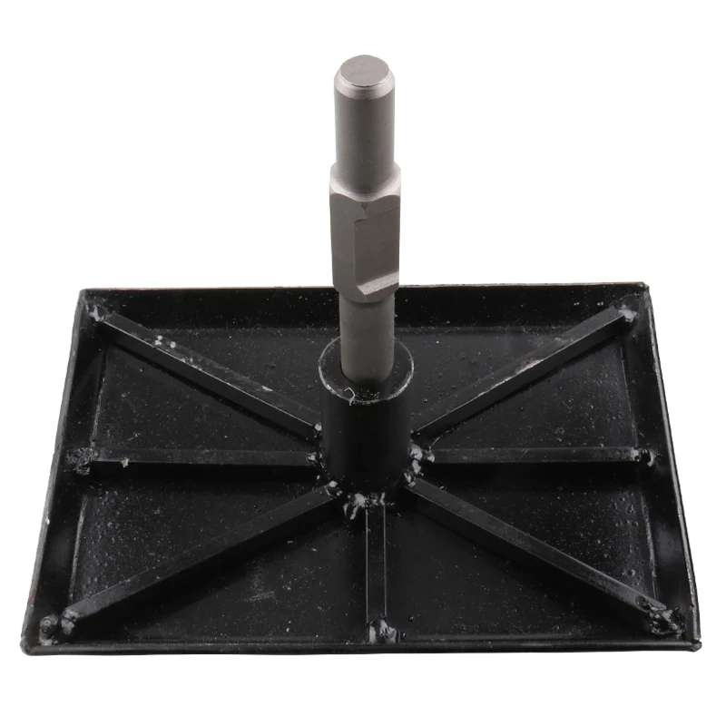 Electric Pickaxe Soil Plate Leveler Foundation Compactor Ground Impact Hammer Ground Smashing Plate Vibrating Plate Soil Wall