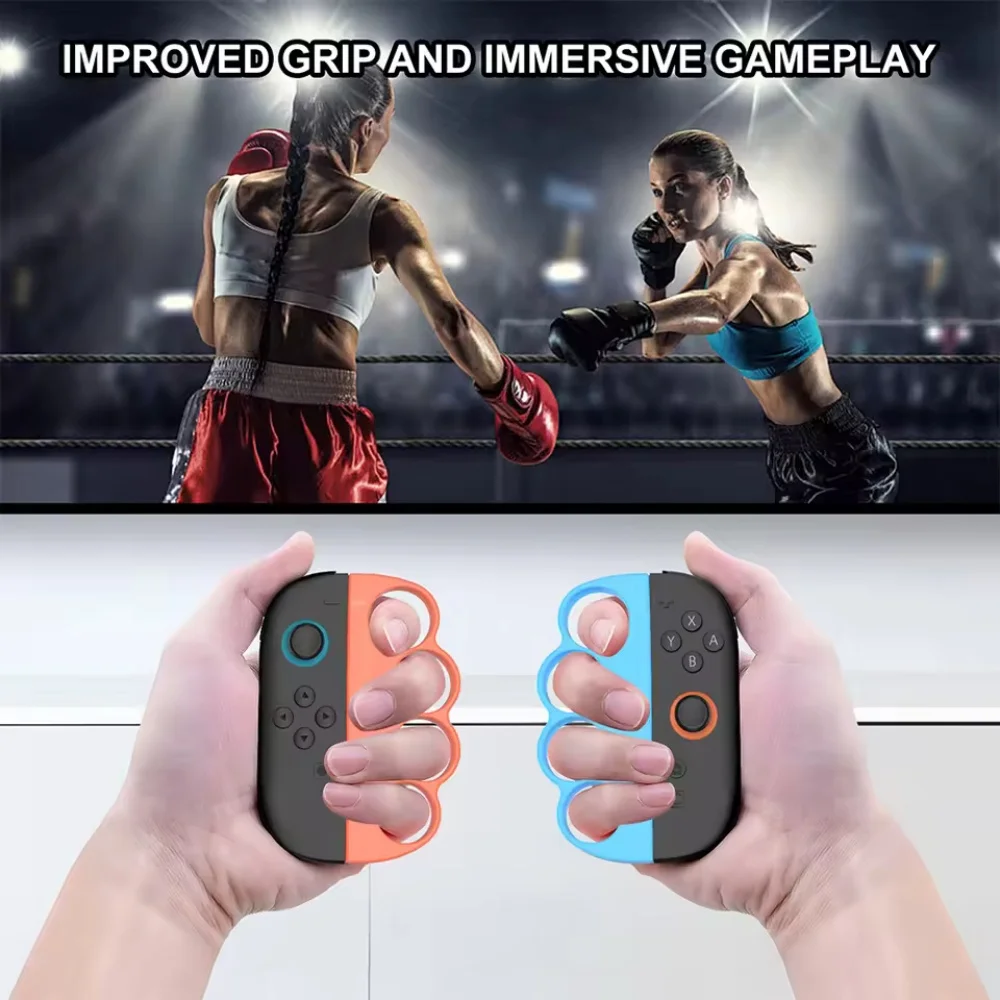 1 Pair For Switch 2 Controller Hand Grips for Fitness Boxing Ring Grip Game Accessories for SWITCH 2 Ring