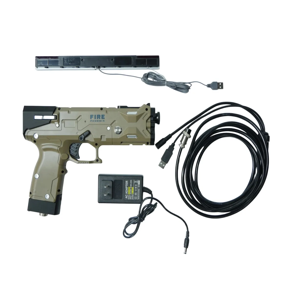 Aim Fire Light Gun Wired Connection Version,Family Arcade Game Support PC,Built-in Recoil