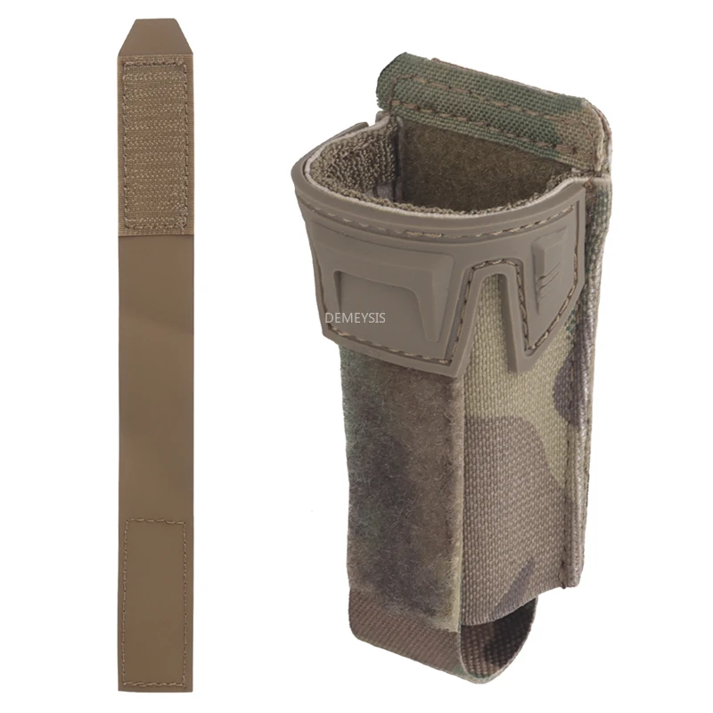 Buste per caricatore singole da 9 mm con copertura protettiva Custodia per cintura da caccia Borsa per buste tattiche per paintball MOLLE a sgancio rapido