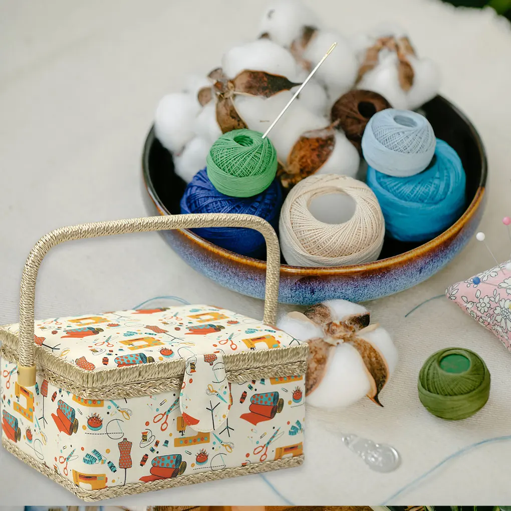 

Cloth Exclusive Pre-Filled Craft Storage Box - Wide Application For Sewing Safe Hypoallergenic With