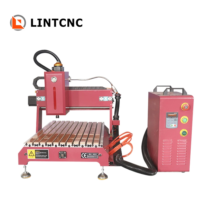 Portable Advertising Cnc Machine Sign Make Small Aluminum MDF Wood Plastic PVC Engrave Mill Machine 300x300mm 400x600mm