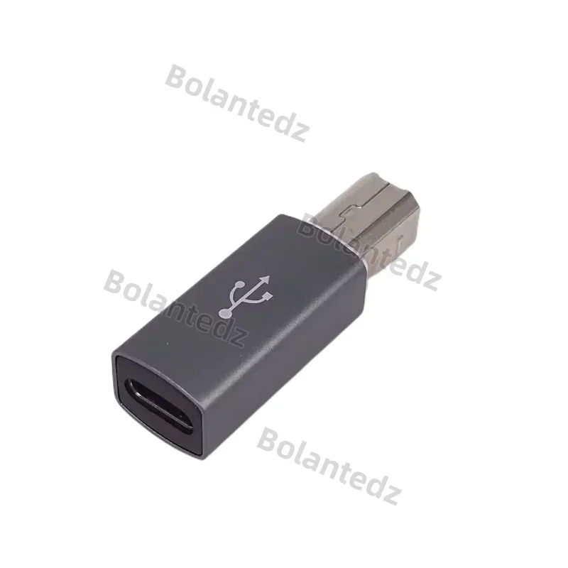 USB C Female to USB Type B 2.0 Male Adapter Convertor For MacBook Pro / Air HP Canon Epson Dell Samsung Type C Printer Scanner
