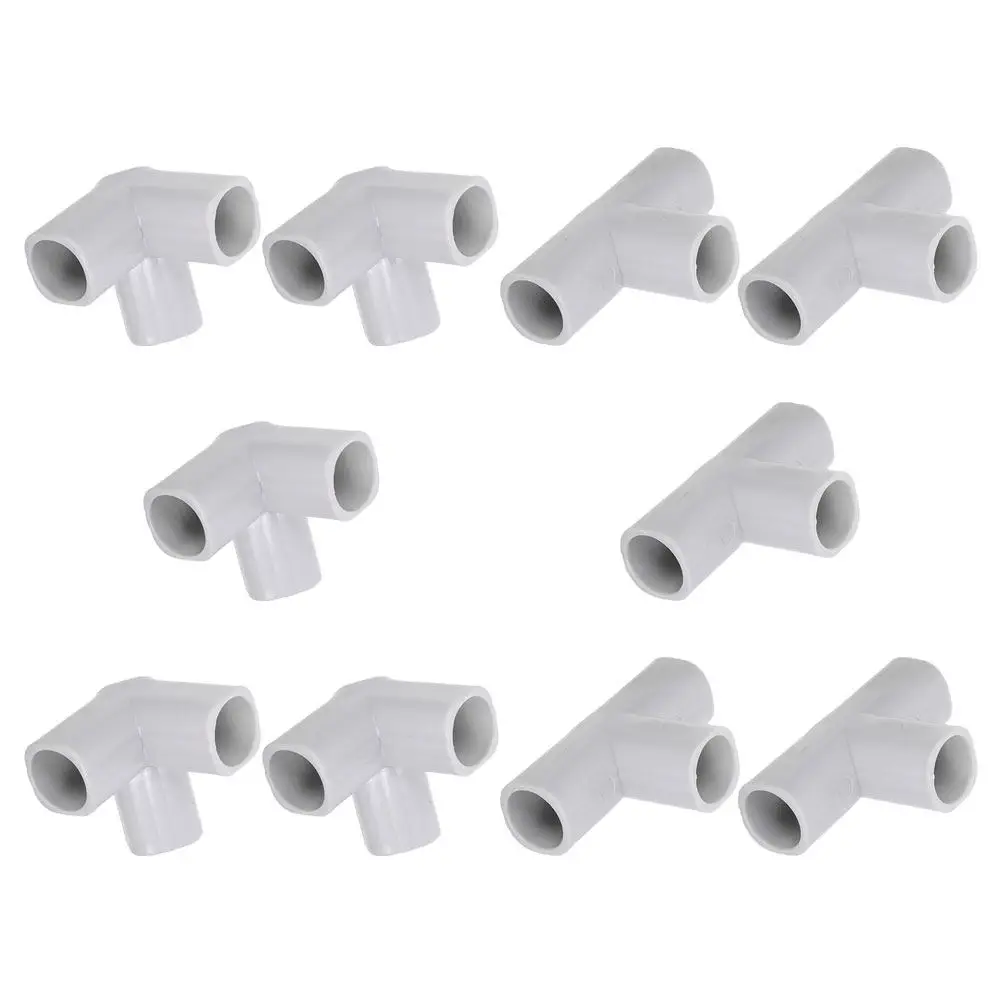 

10 шт. Т-образные соединители для детских манежей, стабилизаторы для безопасной сборки, фурнитура для использования в помещении