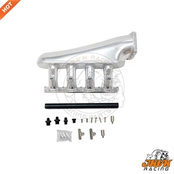 JKVK RACE Performance Aluminum 70mm Right Facing V W 1.8T Intake Manifold For TT MK1 MK4 Jett a 1999-2005