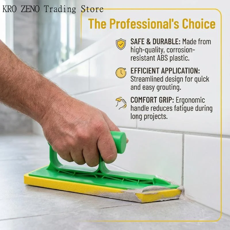 Seam Scraper Tool - 🔝Sponge Foam Float Trowel For Grout,Stucco,Tile