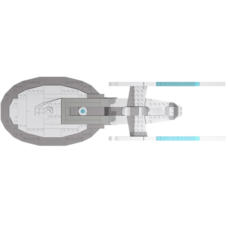 391 قطعة MOC Excelsior II-Class المركبة الفضائية السلس طبعة اللبنات هدية الكريسماس عرض جاهز لتقوم بها بنفسك مشروع مثالي للأطفال #3