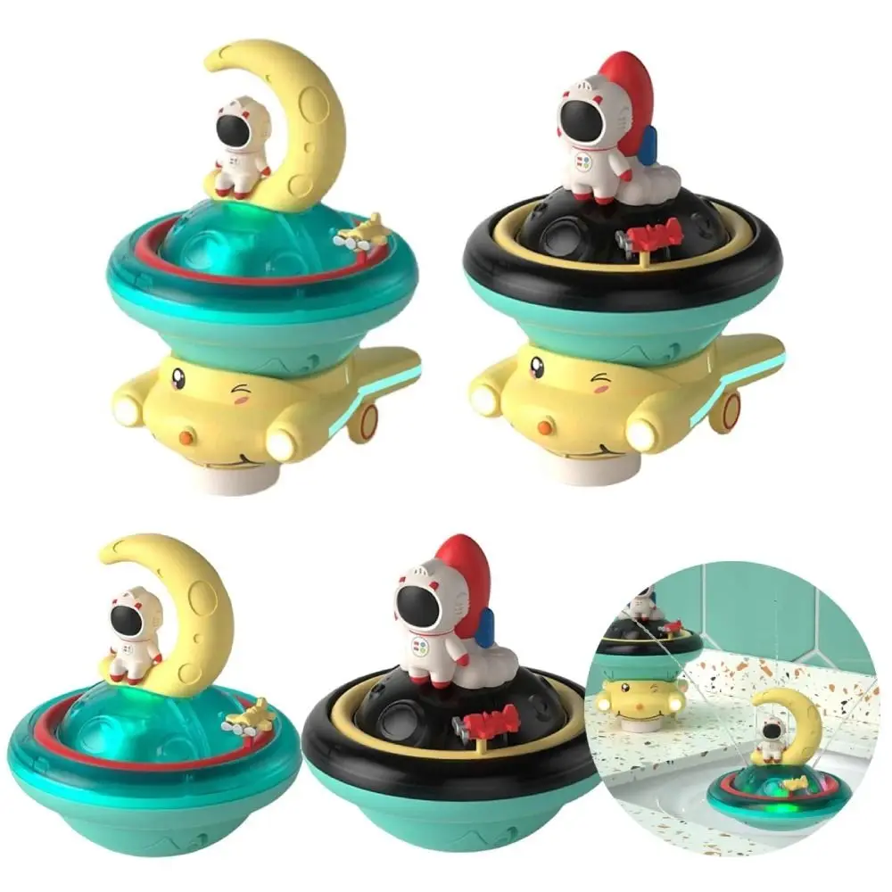 

Rotation Baby Bath Toys Automatic Floating Moon Spray Water Bath Toy Early Education Sound and Light