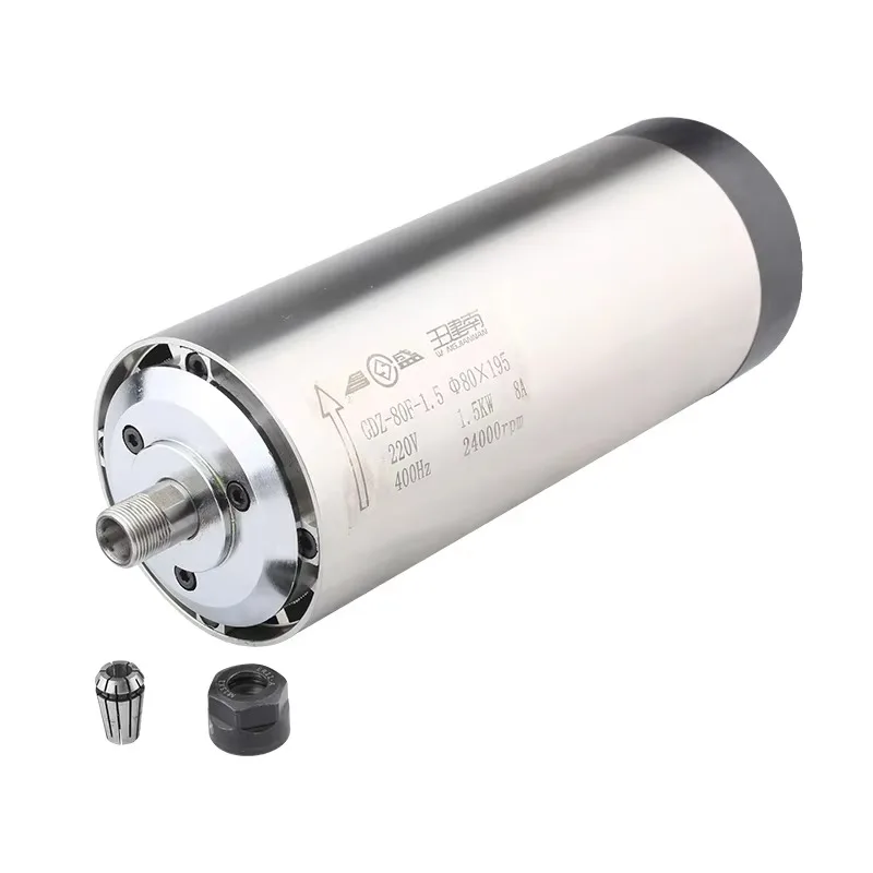 1.5kw Er11 Engraving Machine Air Cooled Cnc Spindle Motor