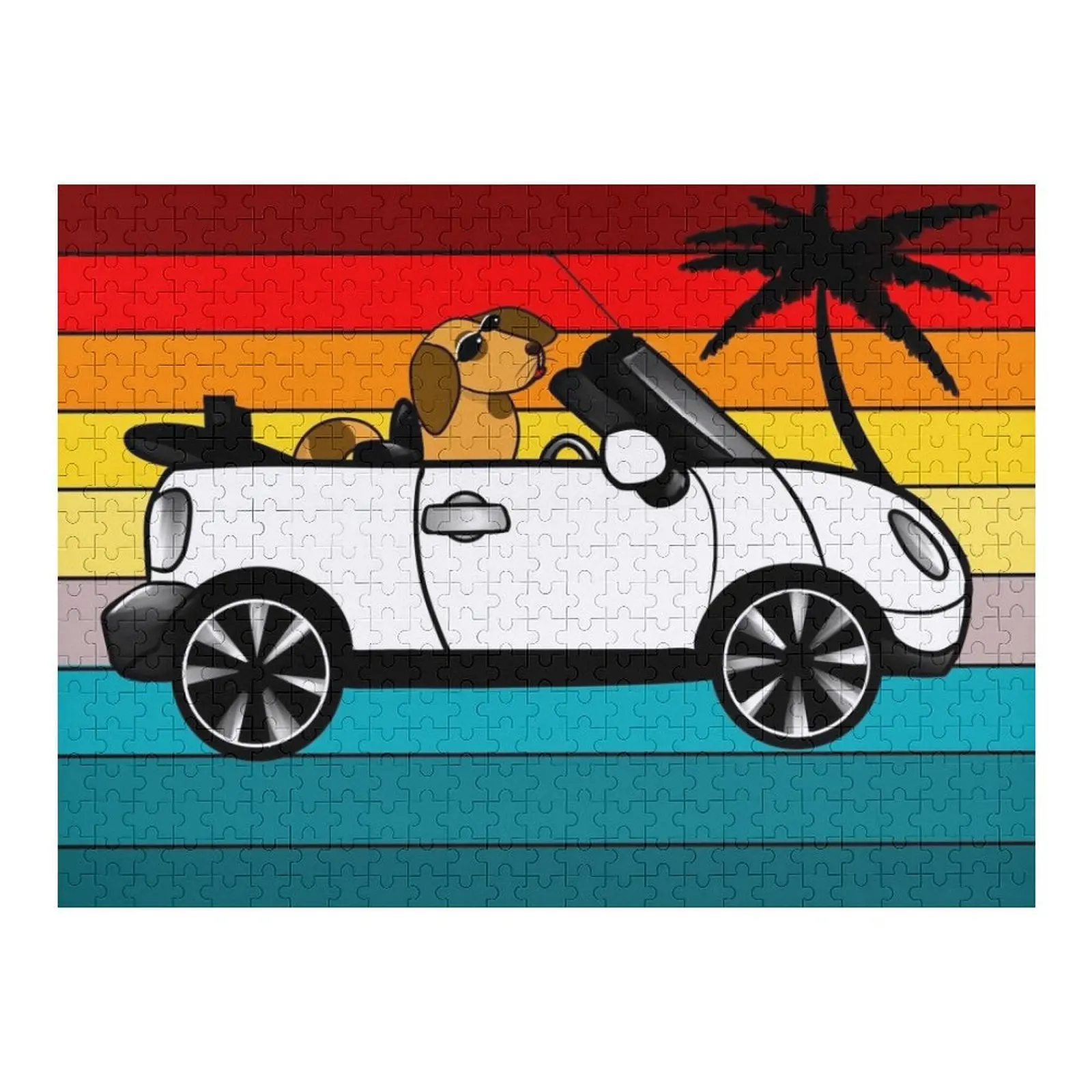 

Мини-пазл BEEP BEEP и собака, рай, персонализированный с персонализированными фотографиями и таможенными фотопазлами