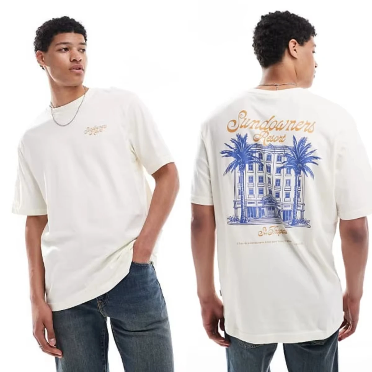 Y2k 2026 Men's Streetwear Brand Clothing Graphic Printing High-end Luxury Unisex Style Both of Men and Women
