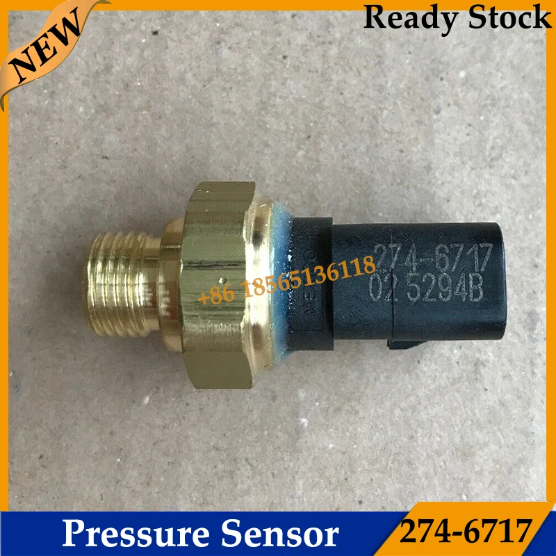 

274-6717 2746717 Pressure Sensor for Excavator Machinery 345 CAT349D C7 C9 C12 C13 C15 High Quality Sensor