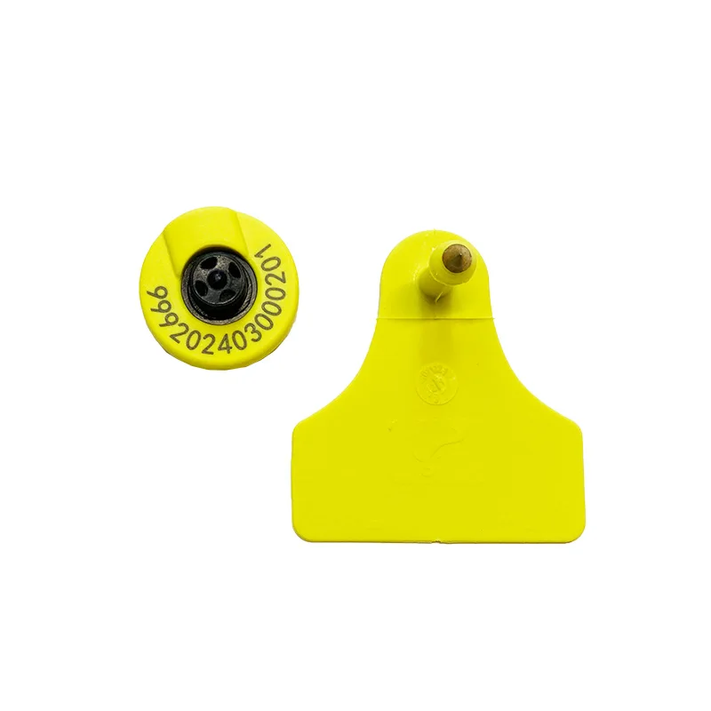 10pcs HabweID shovel TPU 134.2KHz ISO11784/5 FDX-B RFID cattle ear tag for farm livestock sheep cow pig animal identification