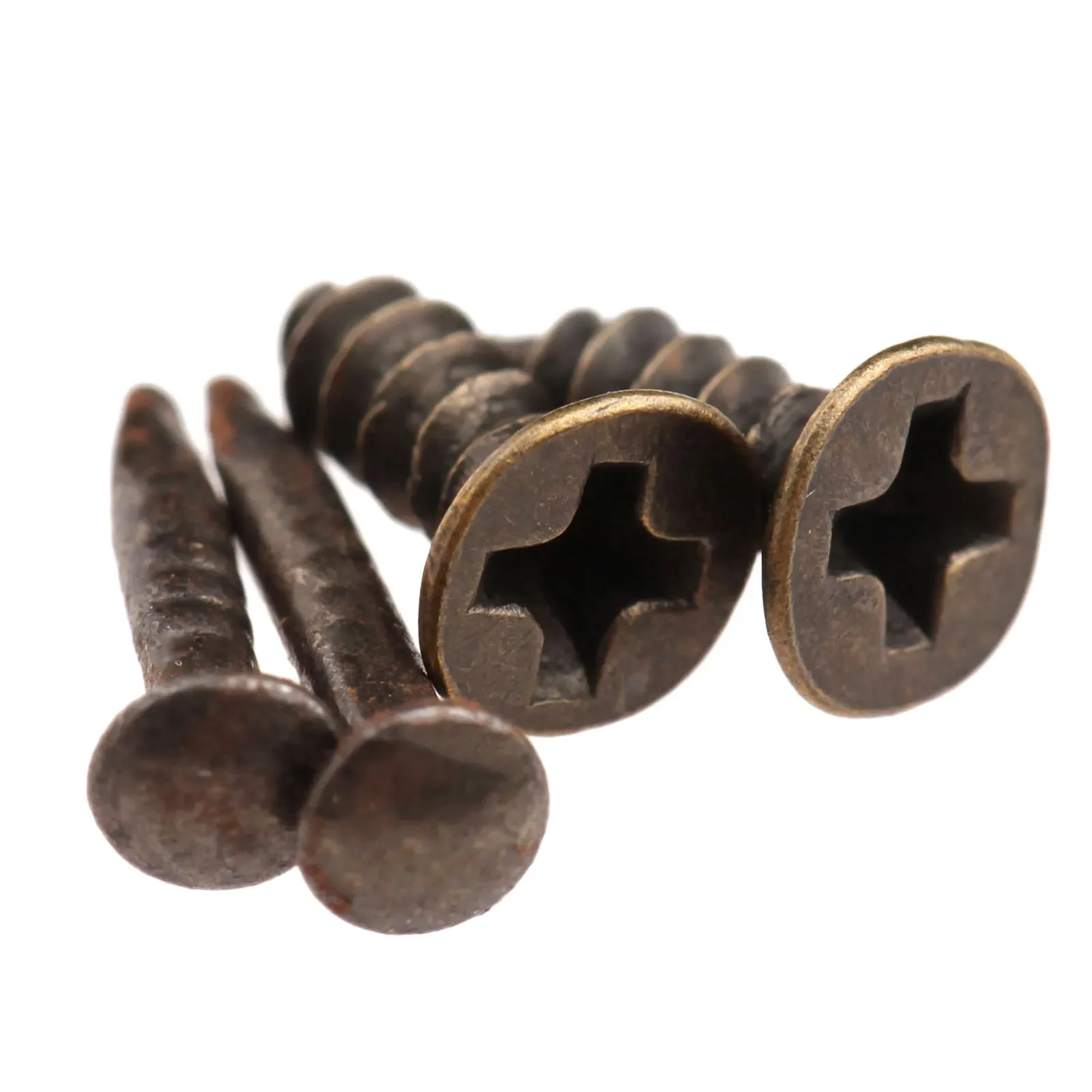 12Pcs Antique Bronze Corner Protector Jewelry Wine Gift Box Wooden Cases Corner Bracket Furniture Fittings