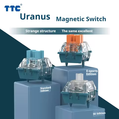 TTC King of Magnetic Uranus Magnetic Switch Mechanical keyboard Custom Magnetic Switches for Gaming Mechanical Keyboard Switch