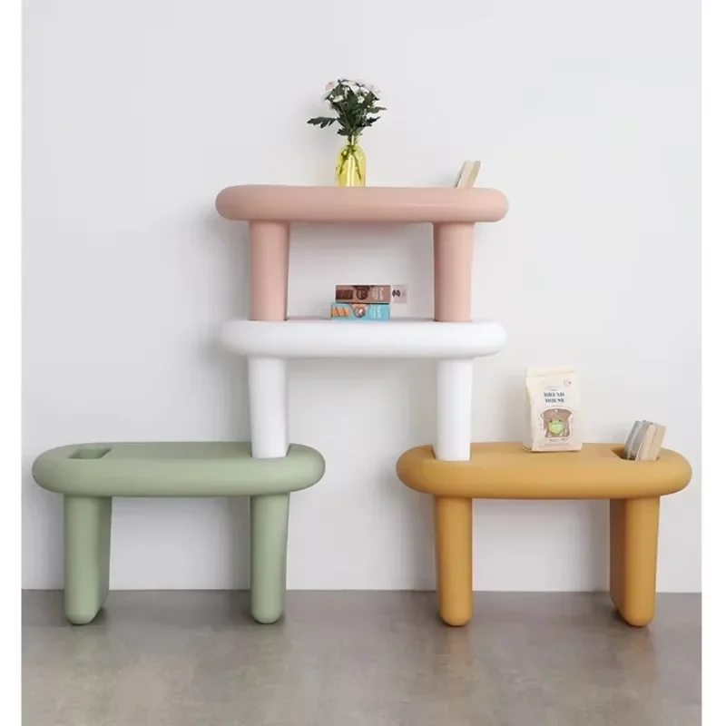 

Nordic PE Plastic Desks Chairs Writing Table Handcrafted Toy Tables Stackable Reading Mesas Small Dining Tables Ins Furniture