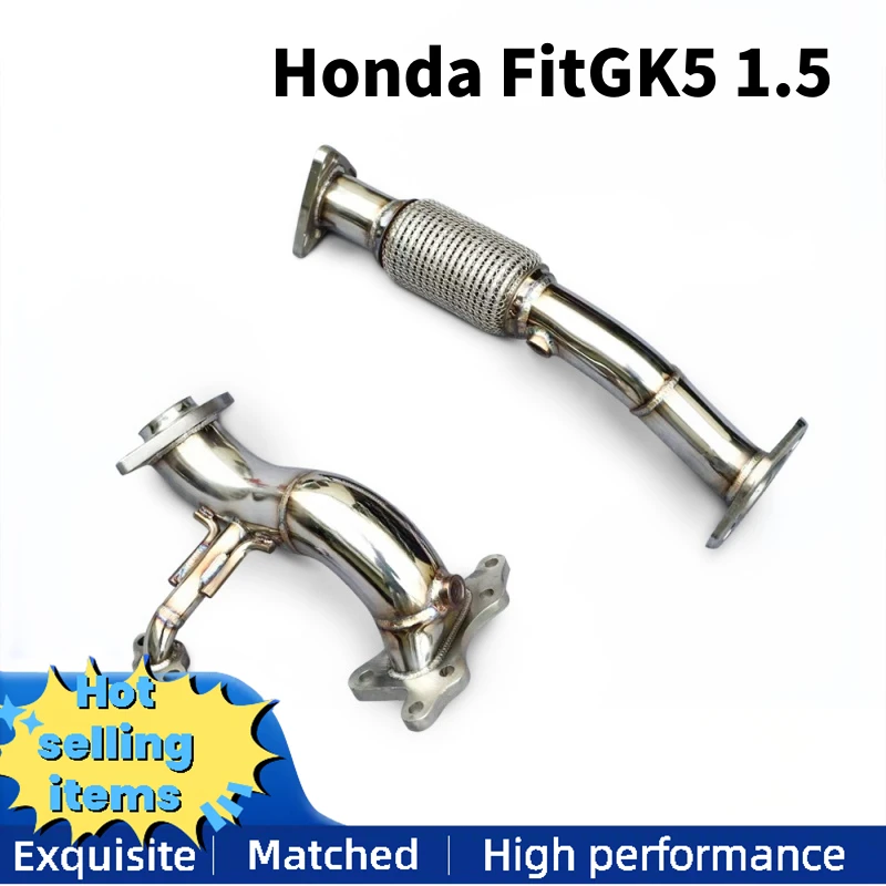 Exhaust Manifold for Honda Fit GK5 1.5 2014-2019Racing Performance Header Exhaust System Catalytic Converter