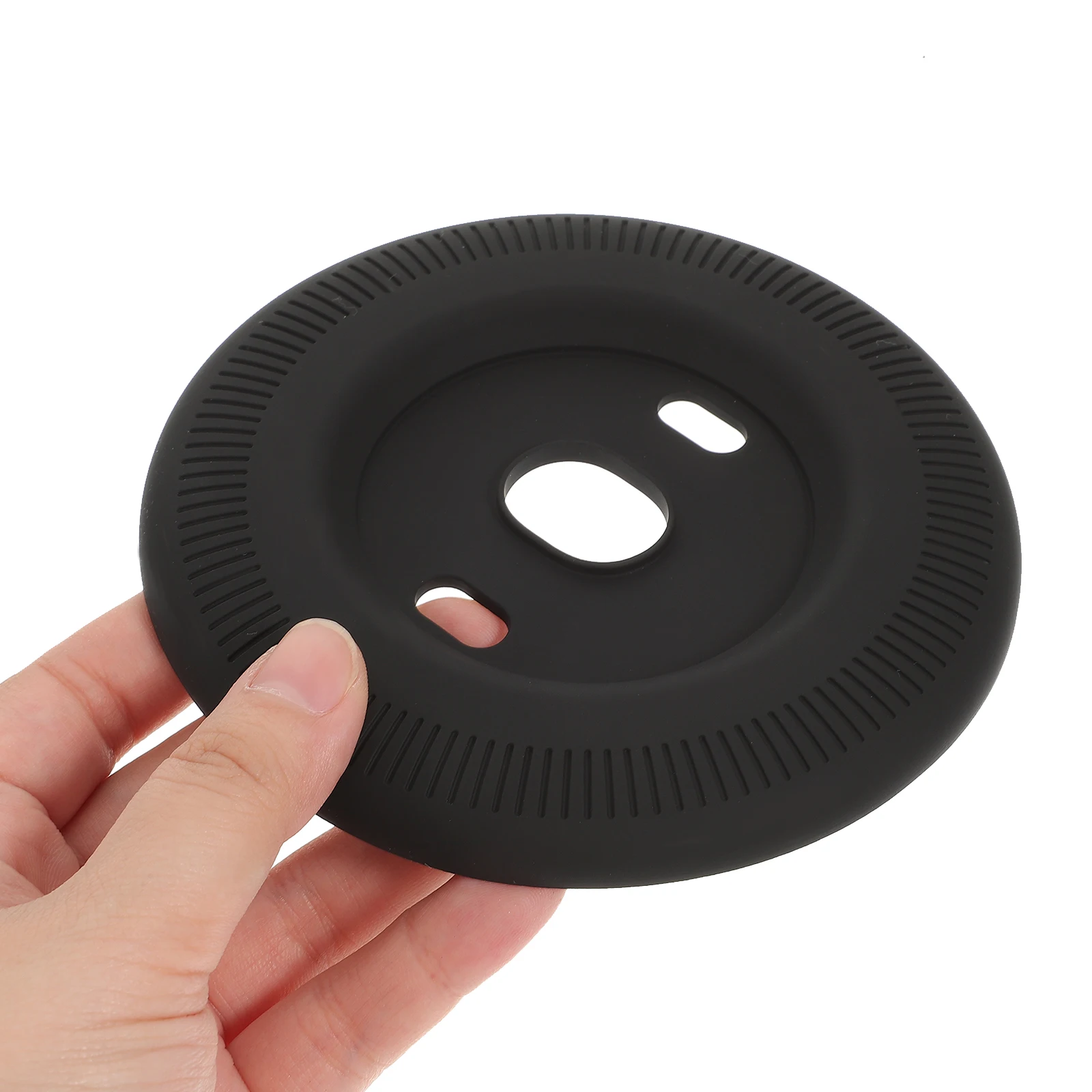 

Thermostat Wall Plate Silicone Soft Touch Large Cover Trim Kit Easy Installation Wireless Thermostat Accessory Home Use