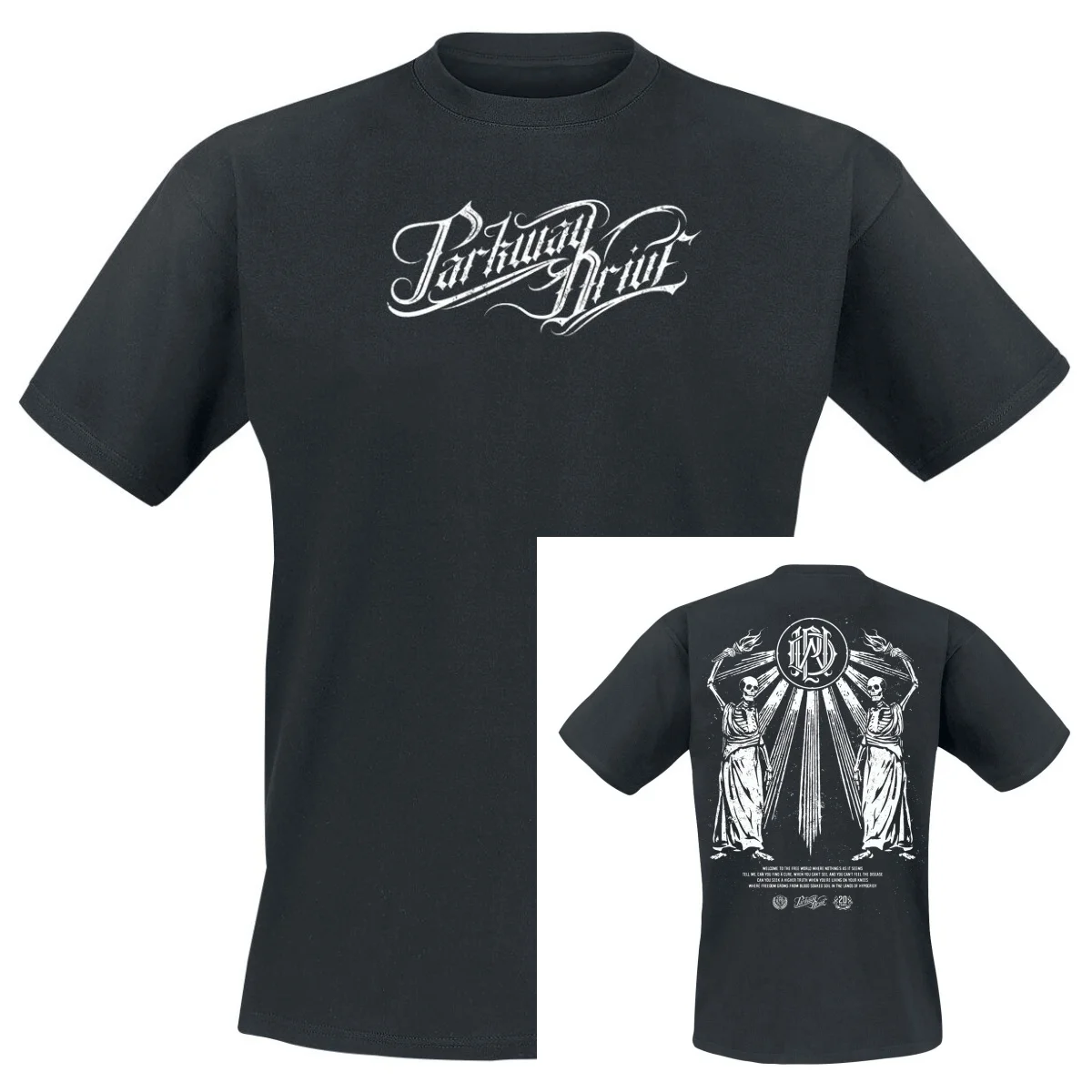 Hot Parkway Drive Graphic Cotton Band T-shirt Unisex Summer Short Sleeve Fashion Brand Tee Luxury Casual Vintage Tees