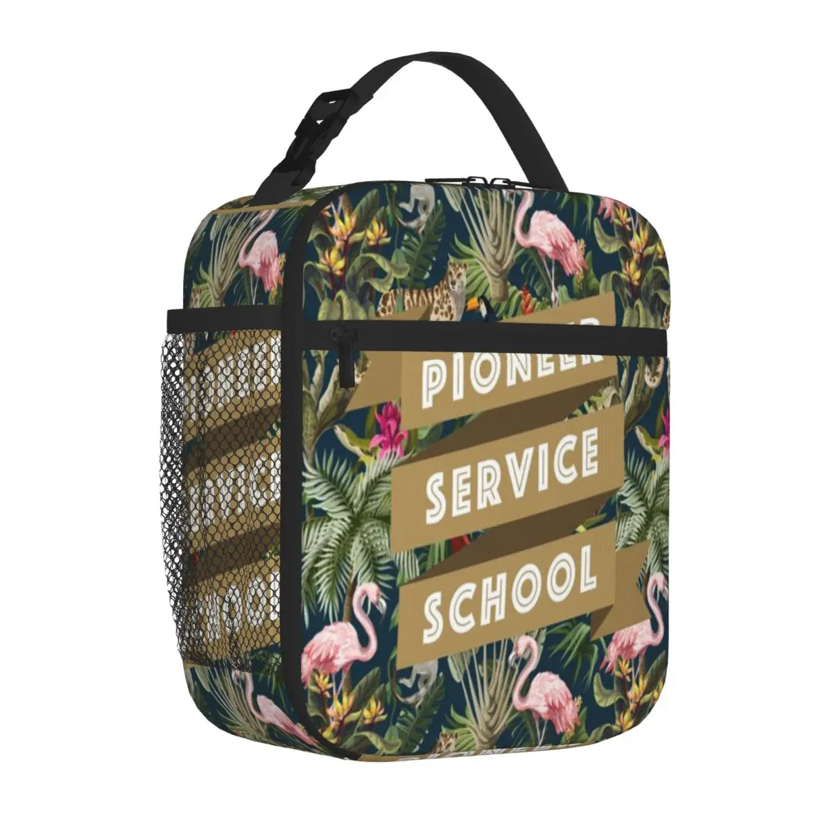 

Bestselling Pioneer Service School 2025 (Jungle) Military Style Food Cooler Bag Business Trip Camping Lunch Bag