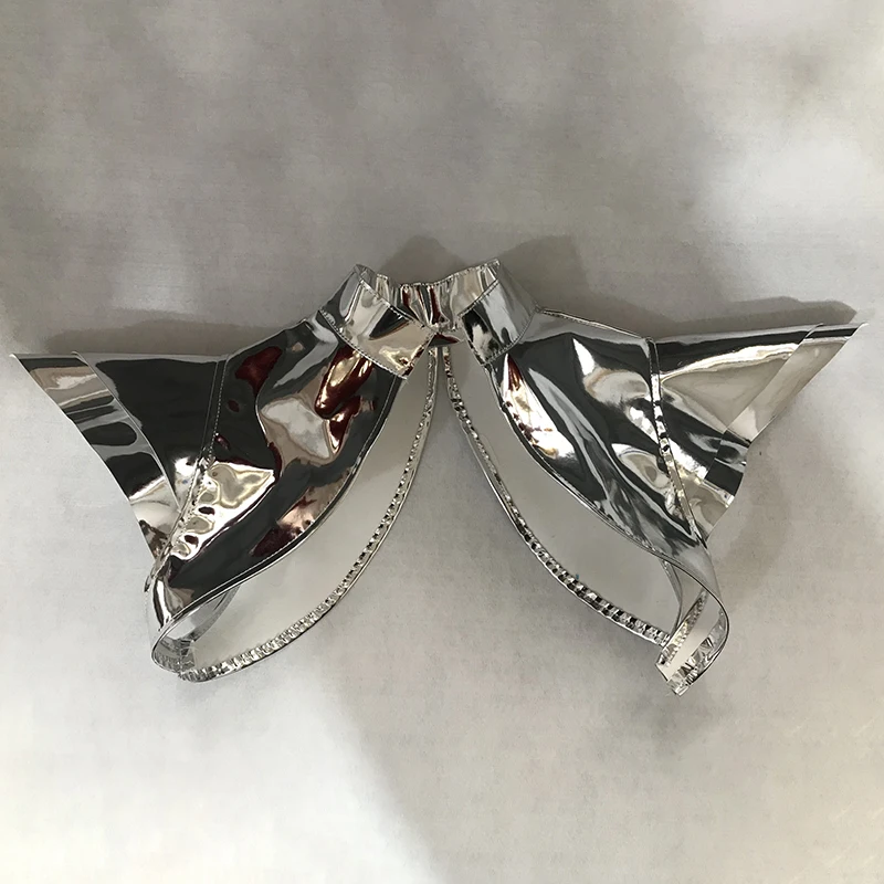 الليزر تحلق الكتف سترة المرأة الجاز منصات الكتف ملهى ليلي Dj Ds مرحلة الأداء اكسسوارات القطب الرقص الزي