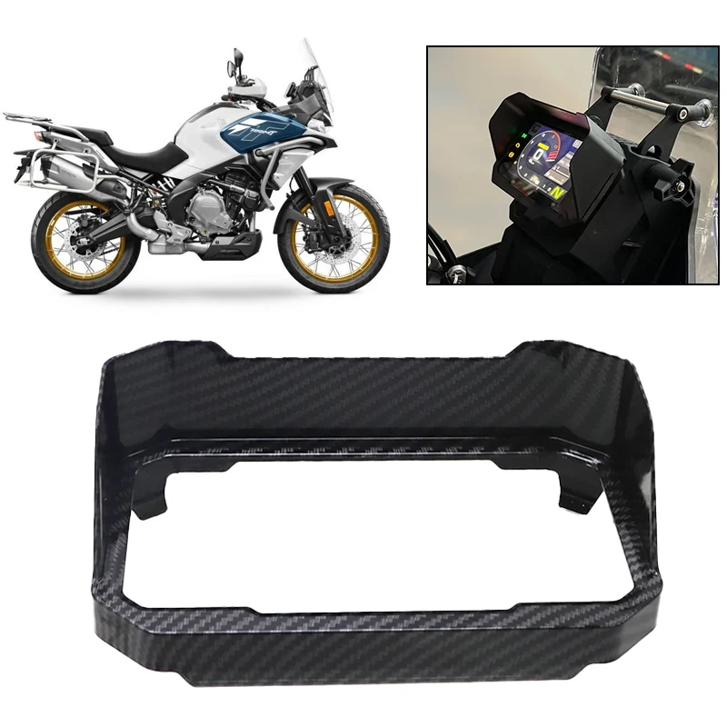 

Carbon Look Sun Visor Instrument Hat For CFMOTO 700MT 700 MT 2024 2025 Motorcycle Cover Protection Parts CF 700 MT