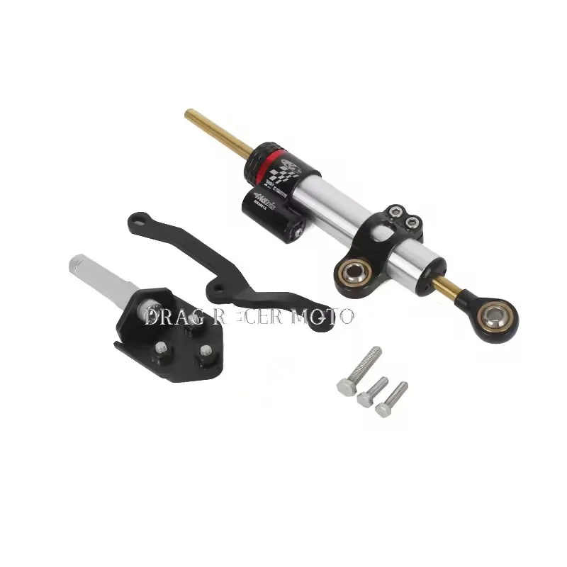 Nuovo Per Ducati MTS950/1200/1260 Smorzatore direzionale modificato e Multistrada V2 Ammortizzatore Stabilizzatore Ammortizzatore di sterzo 2018-