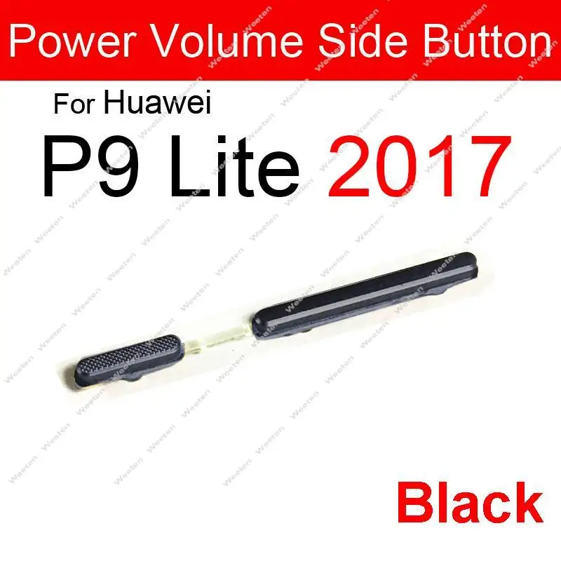 Power Volume Buttons For Huawei P9 Lite 2016 P9 Lite 2017 Side On Off Power Volume Keys Replacement