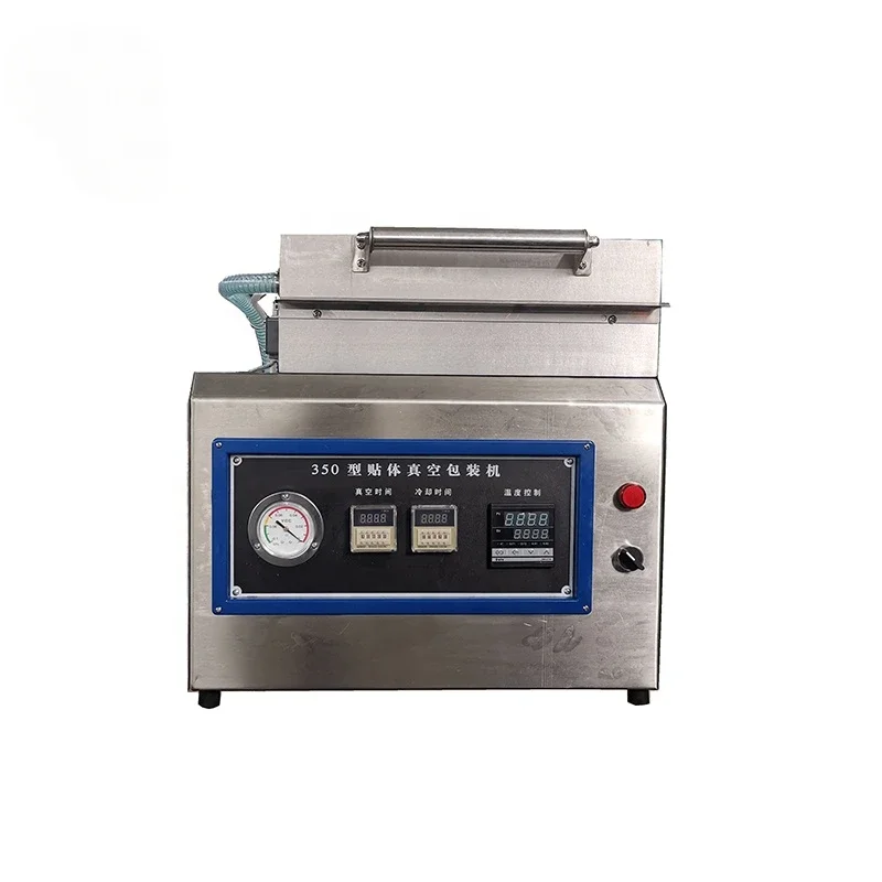 Electric Vacuum Skin Packaging Machine For Steak Pork Vegetables Best Price Semi-Automatic Food Tray Sealer