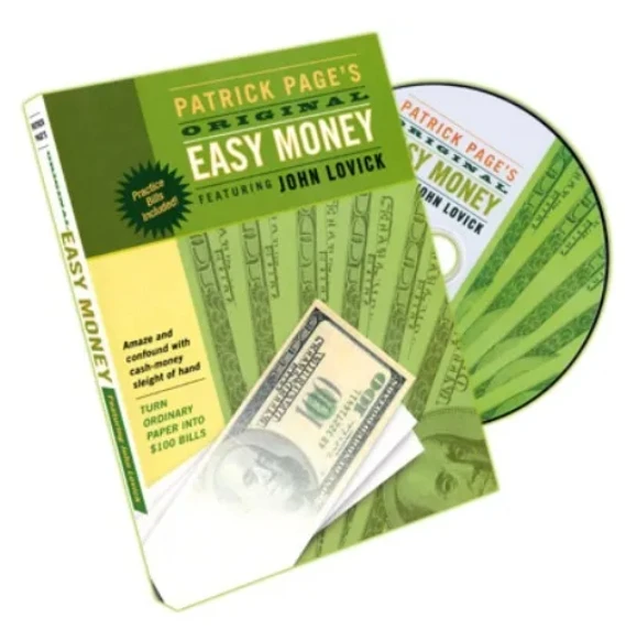 

Easy Money by Patrick Page and John Lovick - Magic tricks (Instant Download)