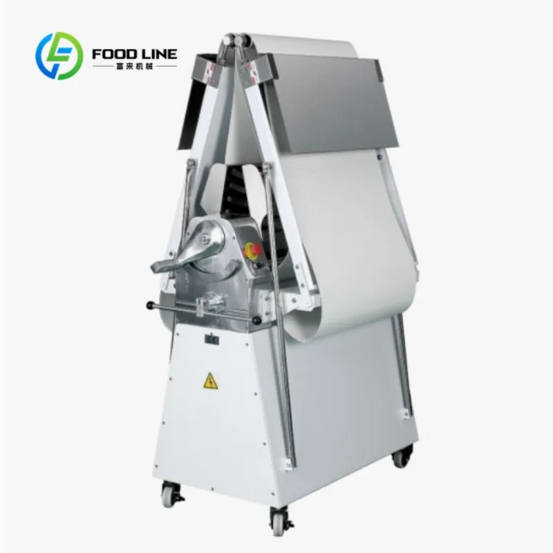 Industrial Vertical Pastry Sheeter for Consistent Dough Layering and Versatile Applications in Commercial Baking Operations