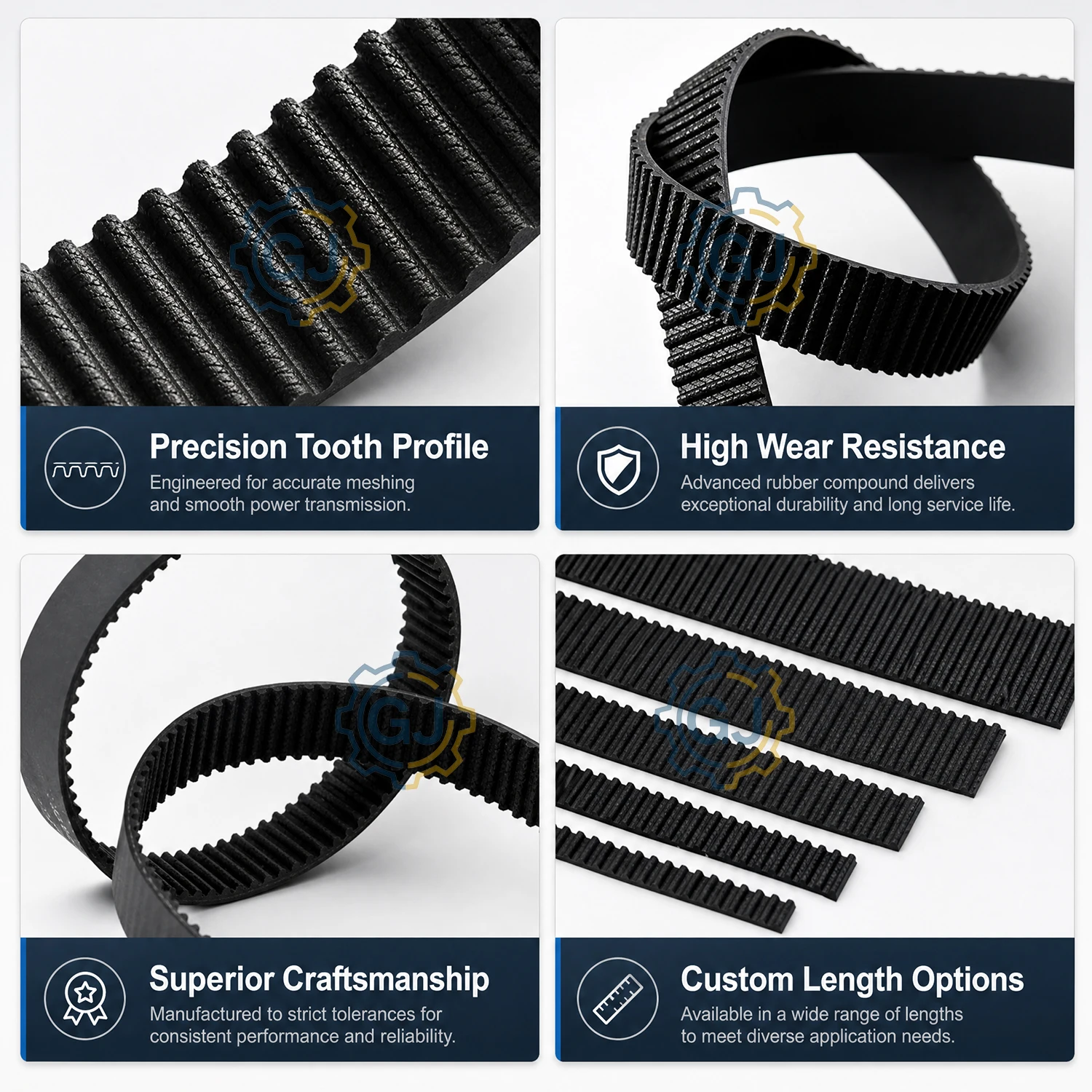 Gt2 Timing Belt With Steel Core For 3d Printer 6mm 10mm Width_voghion.com