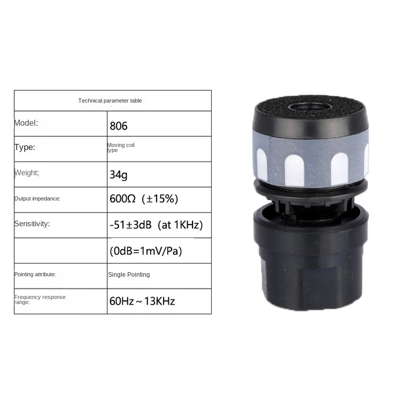 Imported dynamic microphone core ktv professional wireless microphone microphone accessories high-end anti-whistle