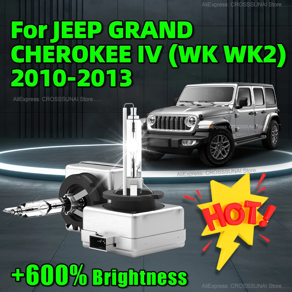 

8000LM Auto Lights D1S Xenon HID Car Bulb 35W Headlights 6000K For JEEP GRAND CHEROKEE IV WK WK2 2010 2011 2012 2013