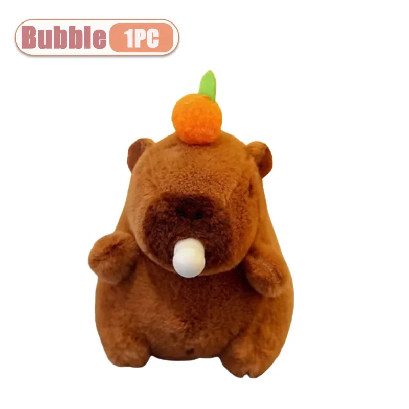 1-10PCS Capybara Plush Keychain Kawaii  Bag Charm Cute Kapibara Gift for Women Girls Backpack Purse Accessories Gift Pendant