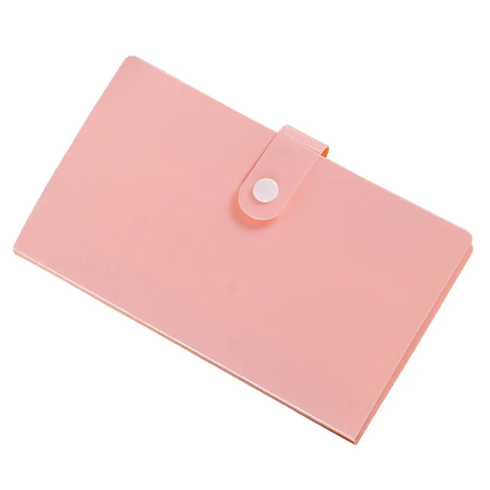 Business Organizer Album For Game Cards Storage Light Compact Card Holder Solid Sealed Pages Cards Storage Container