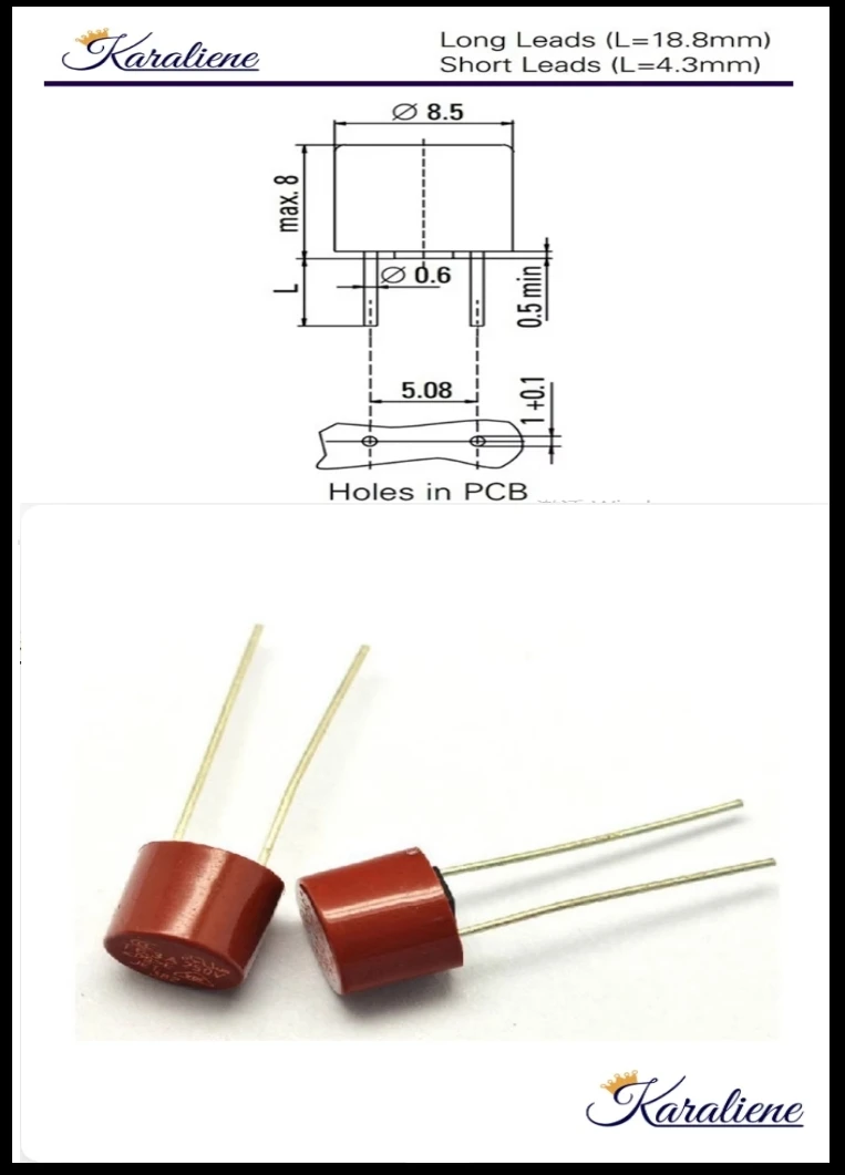 10PCS 382 Time-Lag Cylindrical Fuse  0.5A 1A 1.6A 2A 2.5A 3.15A 4A 5A 6.3A 8A 10A For LCD TV Power Board