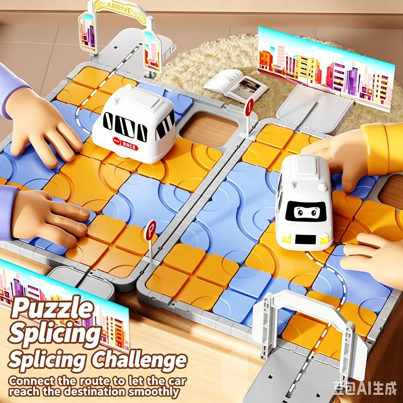 DIY City Adventure 3D Puzzle R - Board Game Race Track review and price