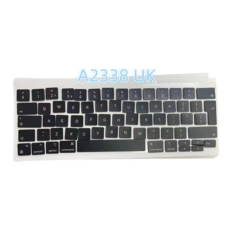 

2020 2022 Year New A2338 M1 M2 Keyboard Keys Keycaps For Macbook Pro 13" A2338 Keycap Key Cap UK Spain French Russian