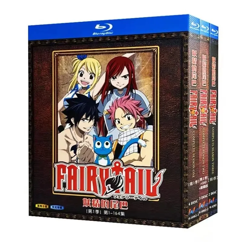 

Fairy Tail Seasons 1-3 plus OADs and Movie Blu-ray Disc Set