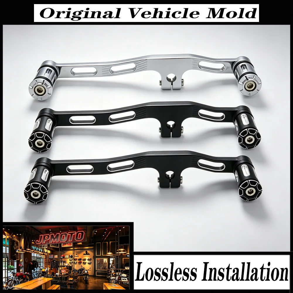 For Harley Dyna Low Rider Wide Glide FXD 1991-2017 Motorcycle Mid-Controls Heel Toe Shifter Foot Pegs CNC Aluminum Accessories