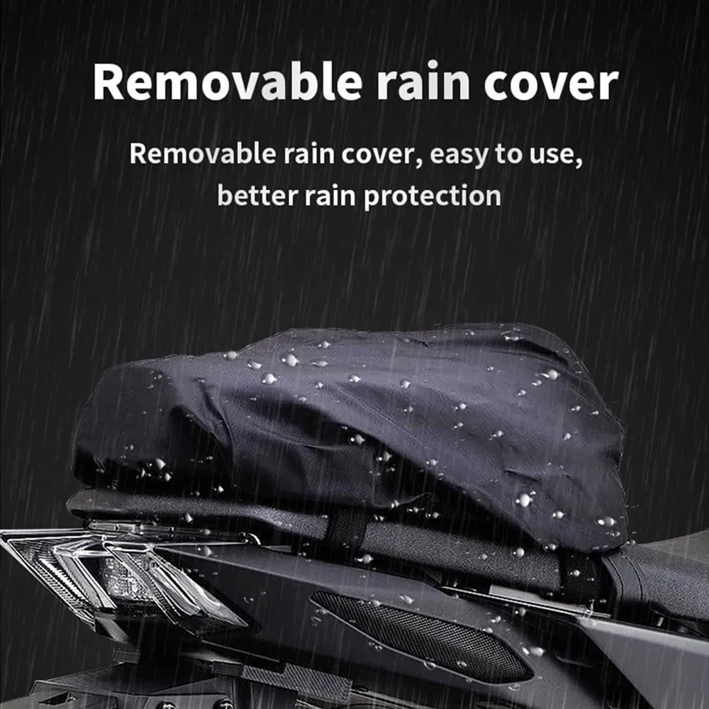 Waterproof Motorcycle Rear Seat Bag Multifunction Crossbody Shoulder Bag Motorcycle Tail Bag for Harley BMW Honda Motocross image 6